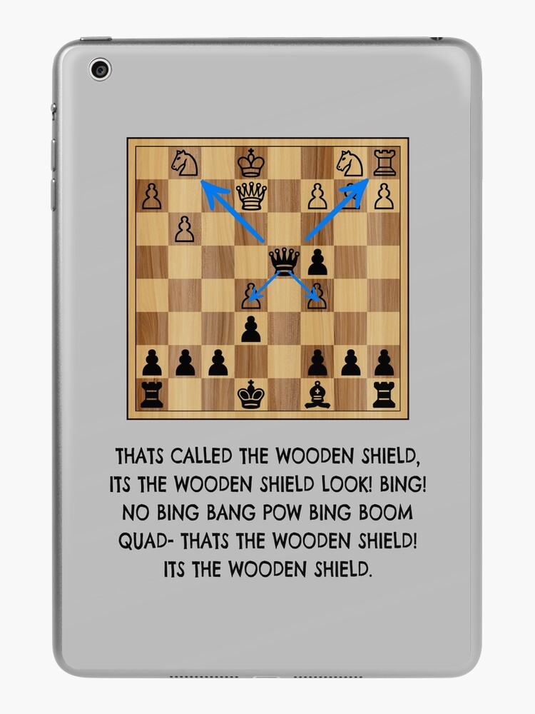 Zugzwang - Chess quote iPad Case & Skin for Sale by yoshra