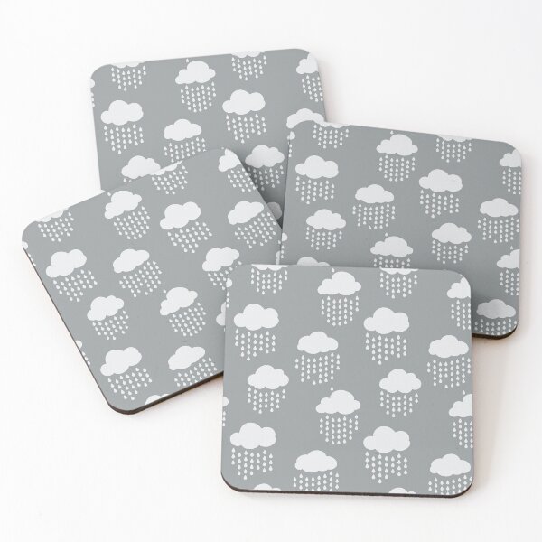Artikelvorschau, Cute Raining Cloud Pattern entworfen und verkauft von digitalvintage.