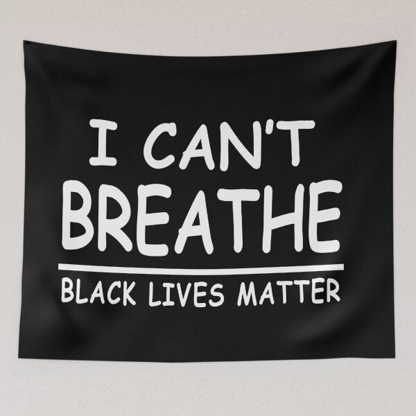 Item preview, I Can't Breathe Black Lives Matter_ george floyd designed and sold by tiger-king.