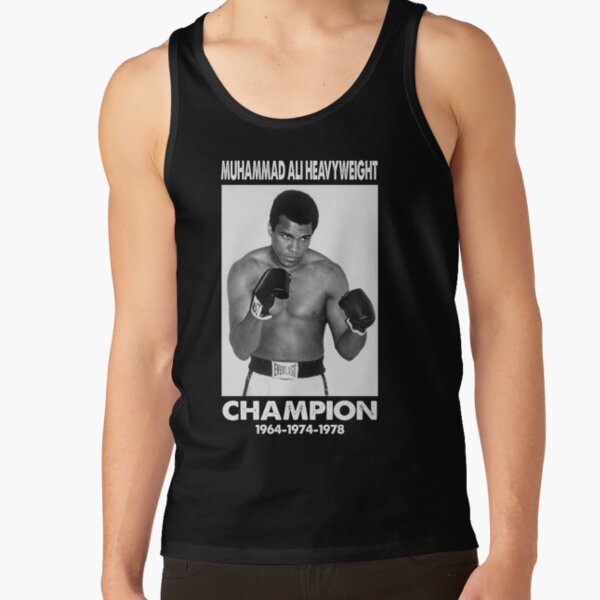 Muhammad Ali Heavyweight Champion 1964 Men/'s Tank Top Boxing Fighter Muscle Vest
