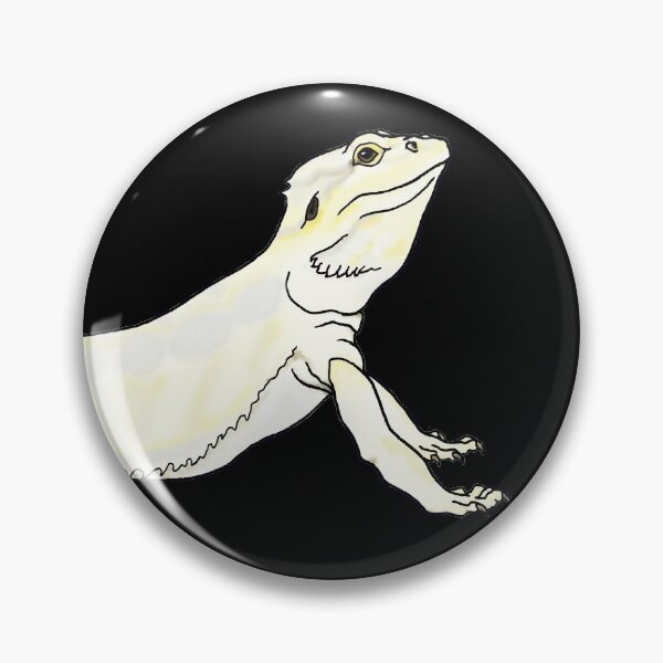 Item preview, Leucistic Bearded Dragon designed and sold by TinkerandBone.