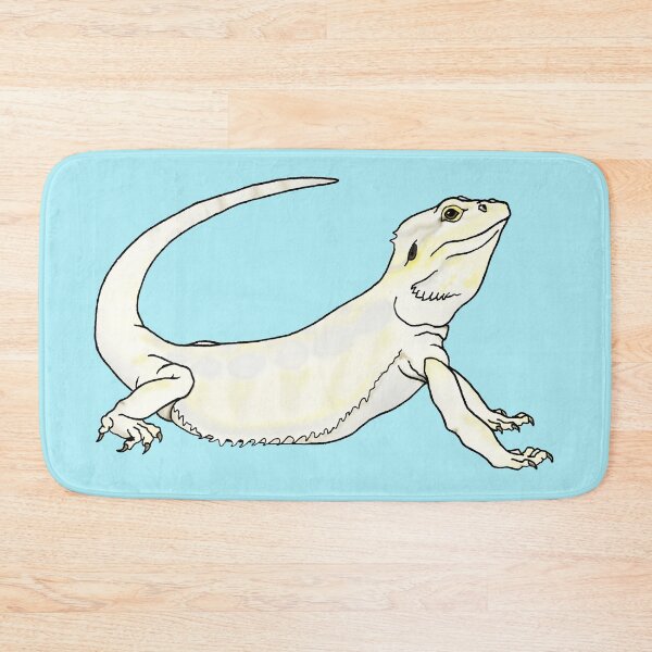 Item preview, Leucistic Bearded Dragon designed and sold by TinkerandBone.