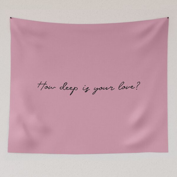 Item preview, How deep is your love (black) designed and sold by didijuca.