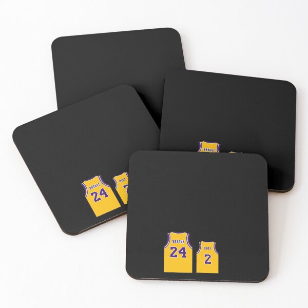 Kobe and Gigi Coasters (Set of 4)