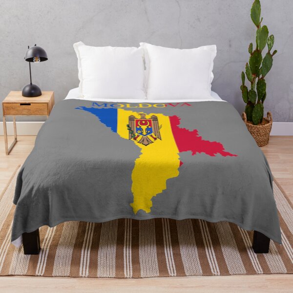 Item preview, Moldova flag map designed and sold by marosharaf.