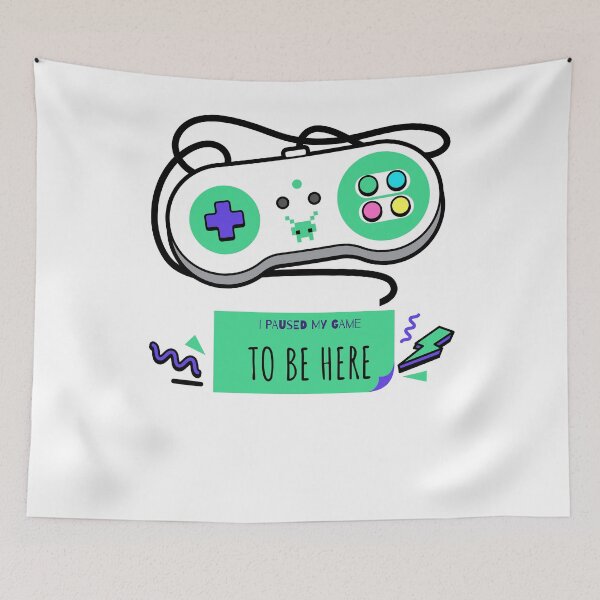 Item preview, I Paused My game to be here  designed and sold by JobaBreezy.
