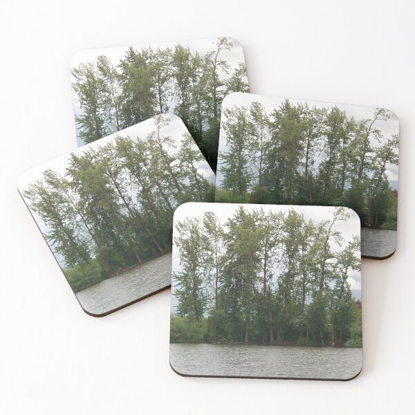 Item preview, Wooded pond designed and sold by Tamara McDonnell.