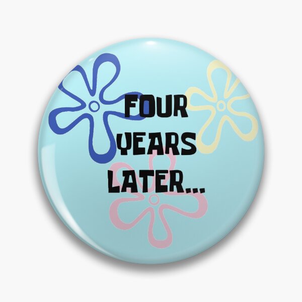 Item preview, Four Years Later Spongebob Graduation designed and sold by FunMerchandise.
