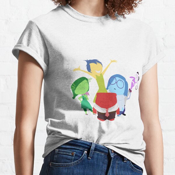 Disney Pixar Inside Out Silhouette Movie Poster Long Sleeve T-Shirt