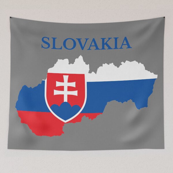 Item preview, Slovakia flag map designed and sold by marosharaf.