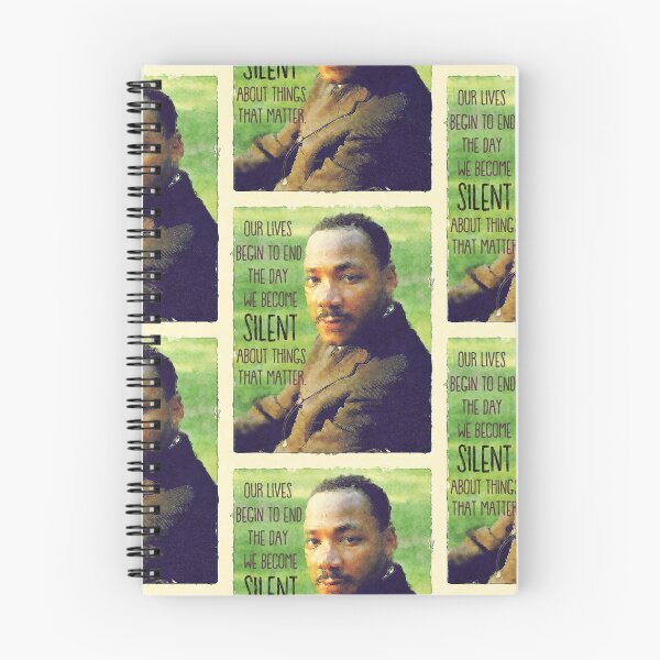 Artikelvorschau, MLK - SILENT Zitat entworfen und verkauft von whatnotmark.