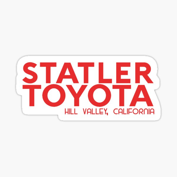 Distressed Statler Toyota Sticker