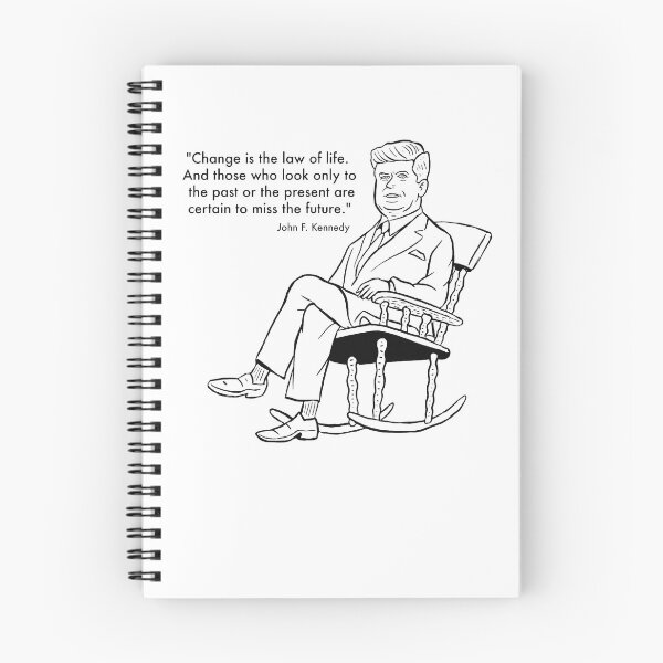 Item preview, John F. Kennedy Quote 3 designed and sold by MacKaycartoons.