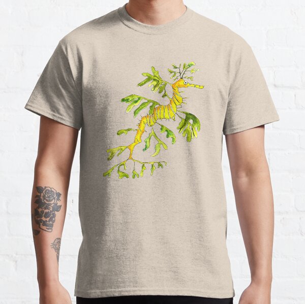 Adult Leafy Sea Dragon (white) Classic T-Shirt