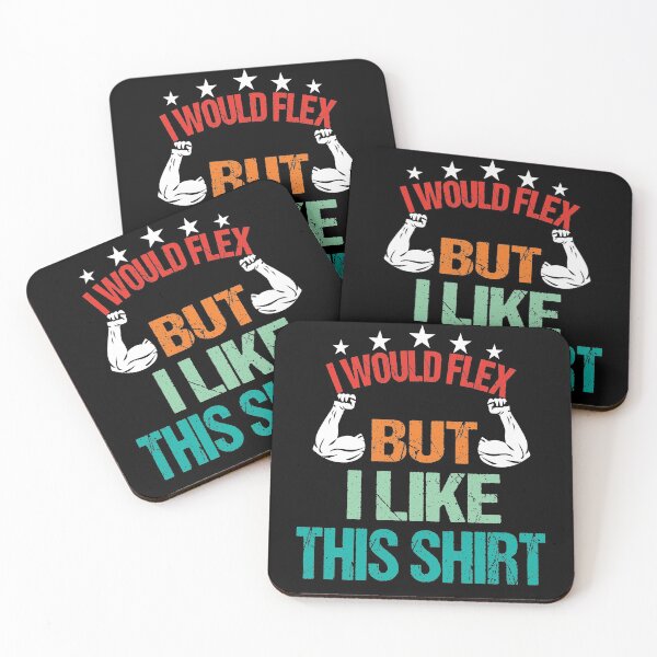 Item preview, I Would Flex But I Like This Shirt | Funny Gym Gift  designed and sold by meedTee.