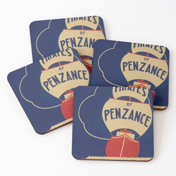 Item preview, WPA United States Government Work Project Administration Poster 0722 Pirates of Penzance Gilbert Sullivan Cincinnati Federal Theatre designed and sold by wetdryvac.