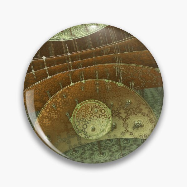 Item preview, Timpani - 3D Fractal Alien Scifi Scene  designed and sold by Pam Blackstone.