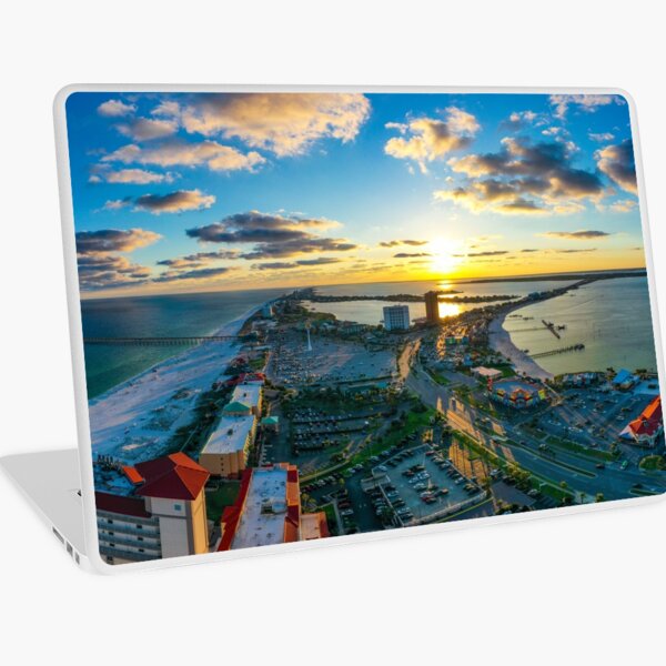 Popcorn Clouds Laptop Skin