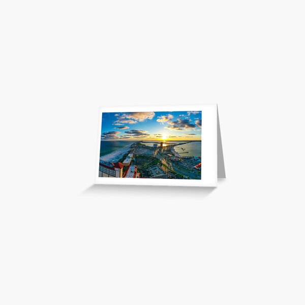 Popcorn Clouds Greeting Card