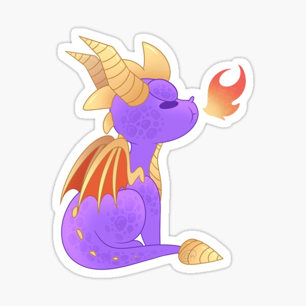 Spyro Gem Stickers Sticker for Sale by Makanix