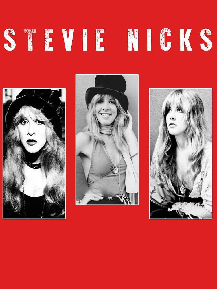 Drei Bildlegende Stevie Nicks machen Stevie Geschenk für Fans und Liebhaber T-Shirt