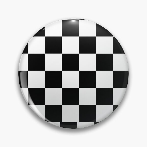 Item preview, BIG BLACK AND WHITE CHECKS-MONOCHROME SQUARE- CHECKERBOARD for phones clothing and home decor. designed and sold by ozcushionstoo.