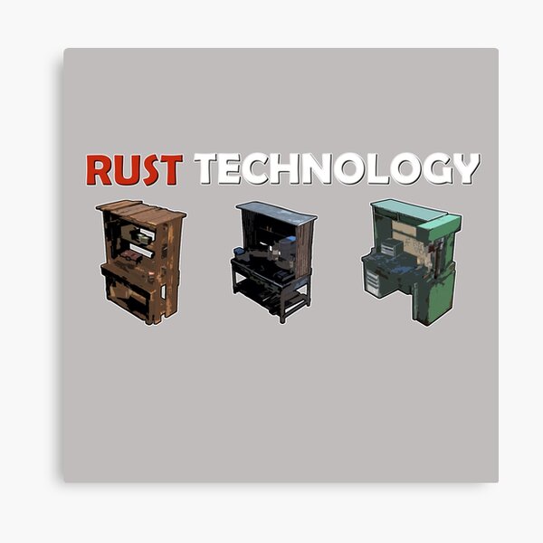 Rust Game Canvas Prints Redbubble