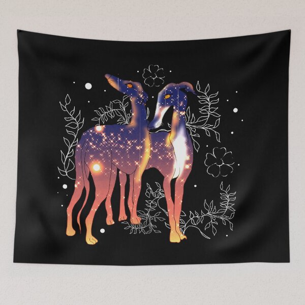 Item preview, Magical Celestial Space Greyhounds  designed and sold by Vizartsgirl.