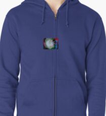 Swirly Zipped Hoodie