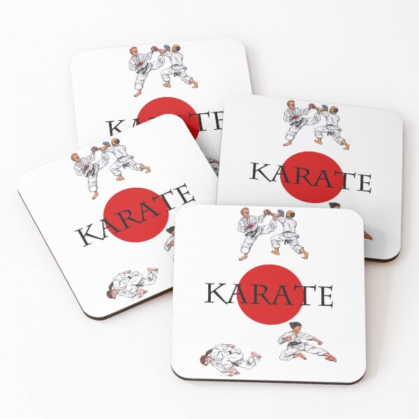 Item preview, watercolor watercolour painting art world karate martial arts designed and sold by Jonah Augustin Gray.