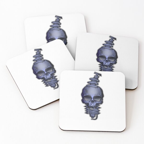 Item preview, Skull Sparkplug designed and sold by Lawrence56.