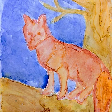 Artwork thumbnail, Red Fox In Tree by brusling