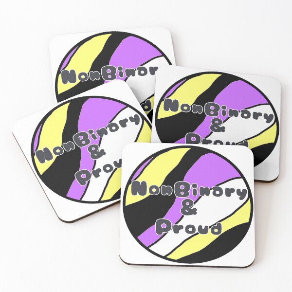 Item preview, NonBinary&Proud designed and sold by siddrawss.