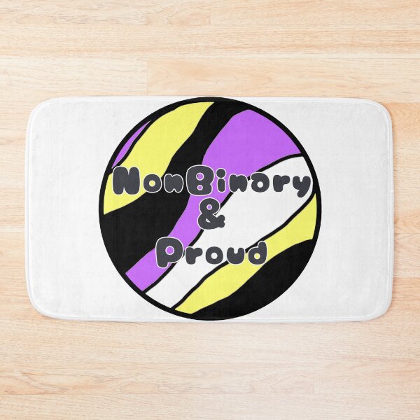 Item preview, NonBinary&Proud designed and sold by siddrawss.