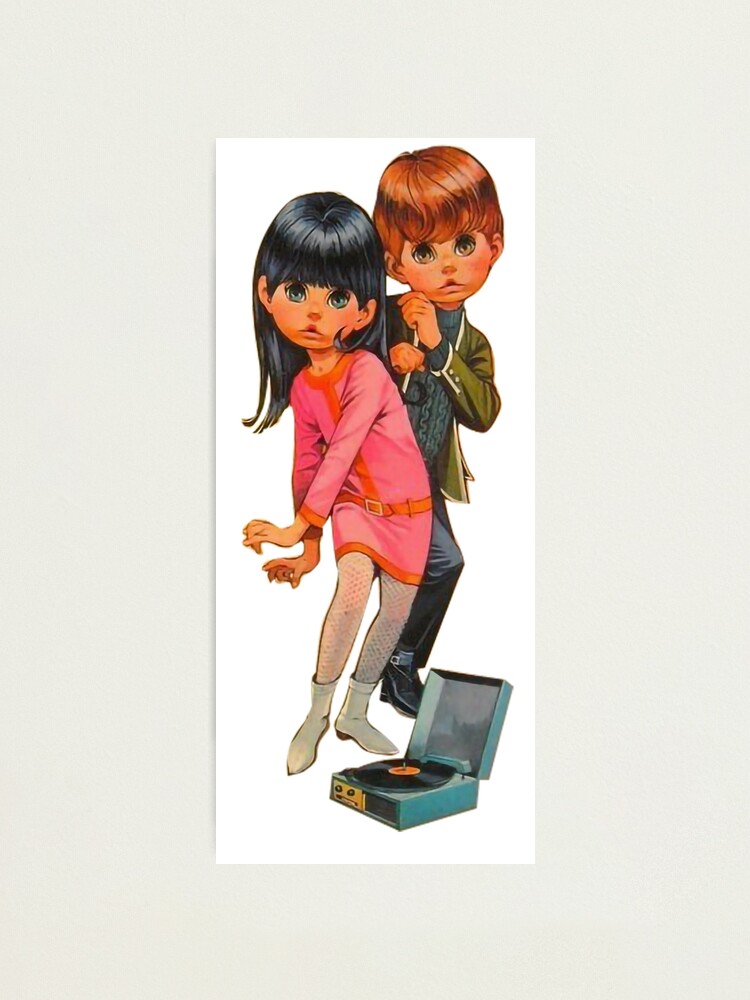 "Those Cute Dancing Kids with the Big Eyes" Photographic Print for Sale