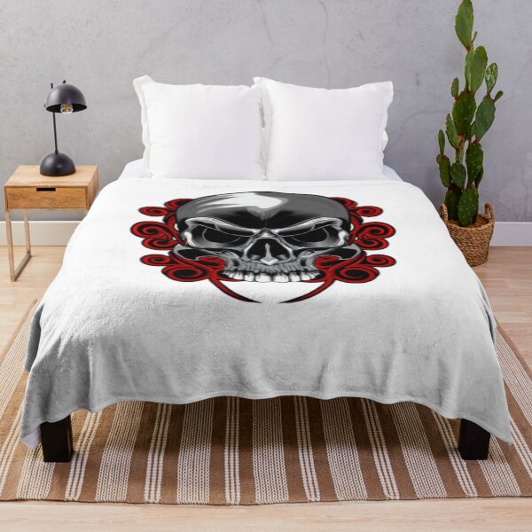 Item preview, Skull Spiral Floral designed and sold by Lawrence56.