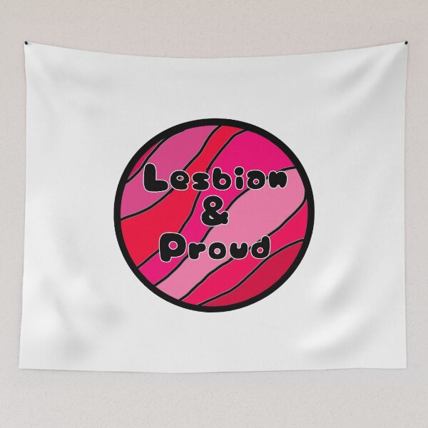 Item preview, Lesbian&Proud designed and sold by siddrawss.