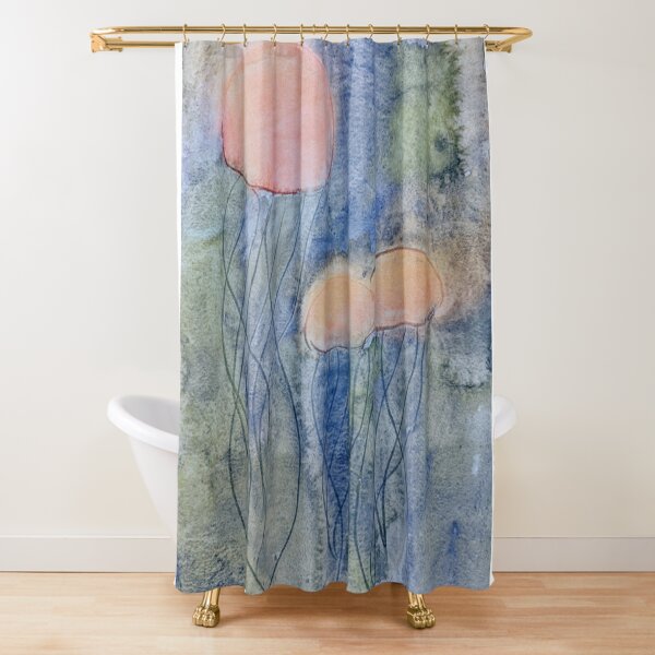 Jellyfish Dance Shower Curtain