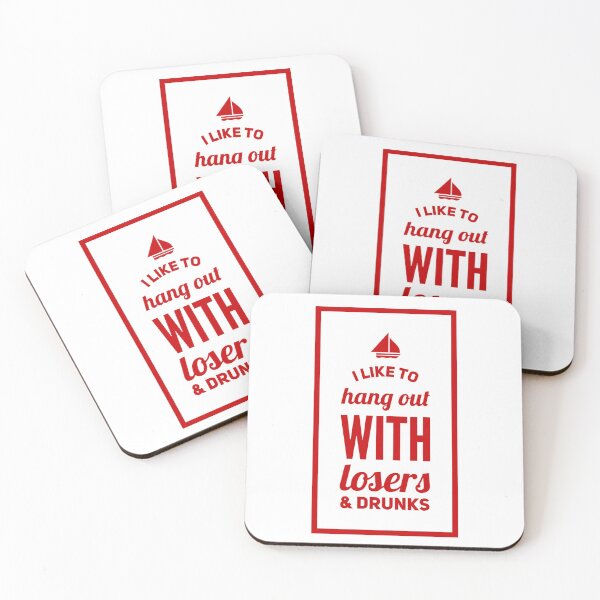 Item preview, I Like To Hang Out With Losers & Drunks designed and sold by OfferHeat.