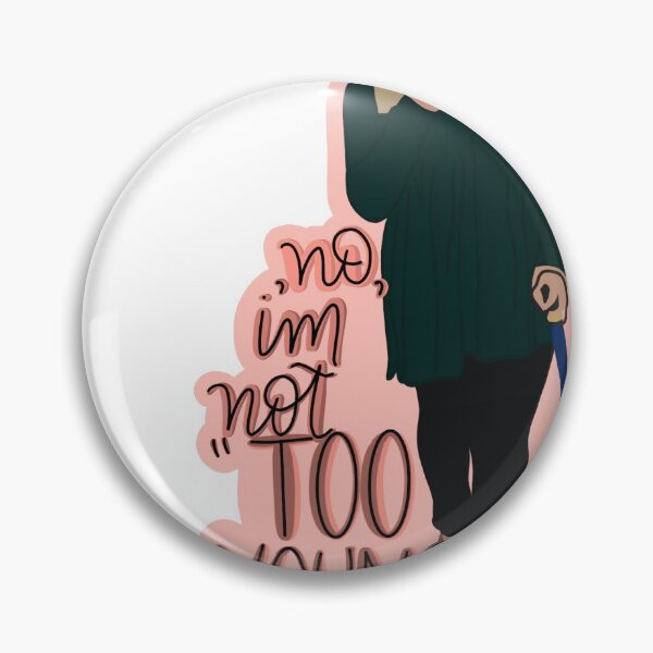 Item preview, No I’m Not Too Young, Cane user, Disability rights, Chronic Illness, Chronic Pain designed and sold by parshalltoyou.