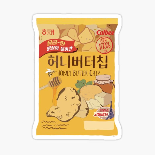 Korean Snacks Stickers Redbubble