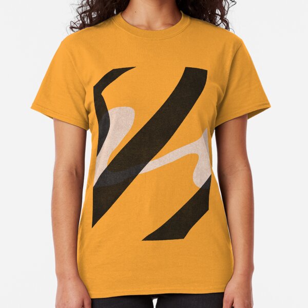 ABSTRACT ALPHABET / Script U Classic T-Shirt