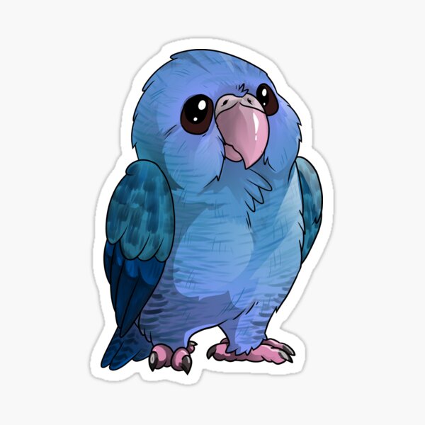 Lineolated Parakeet Sticker