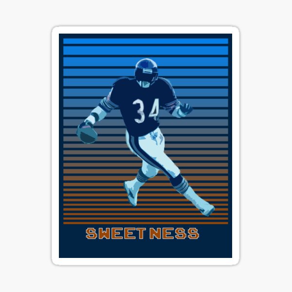 Walter Payton Sweetness Sticker
