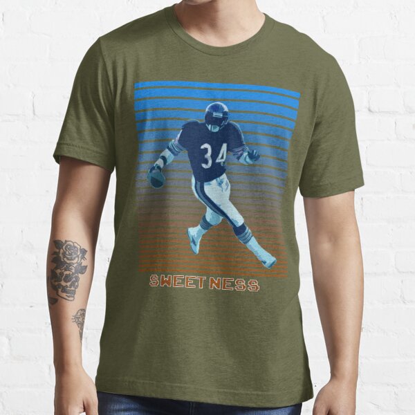 : Walter Payton T-Shirt (Premium Men's T-Shirt, Small, Tri Ash) - Walter  Payton Sweetness Sketch : Sports & Outdoors