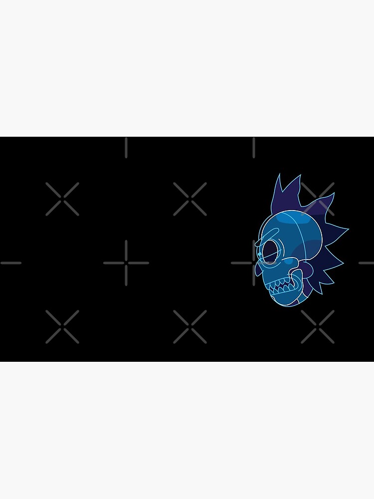 Rick Sanchez head X-Ray from Rick and Morty ™ by AmpersandCuster