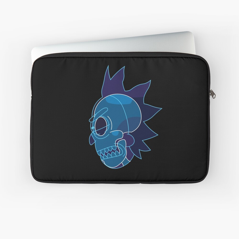 Rick Sanchez head X-Ray from Rick and Morty ™ Laptop Sleeve