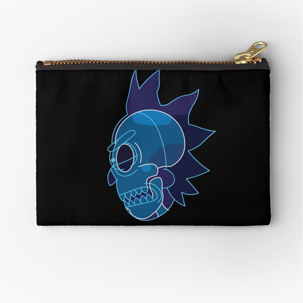 Rick Sanchez head X-Ray from Rick and Morty ™ Zipper Pouch