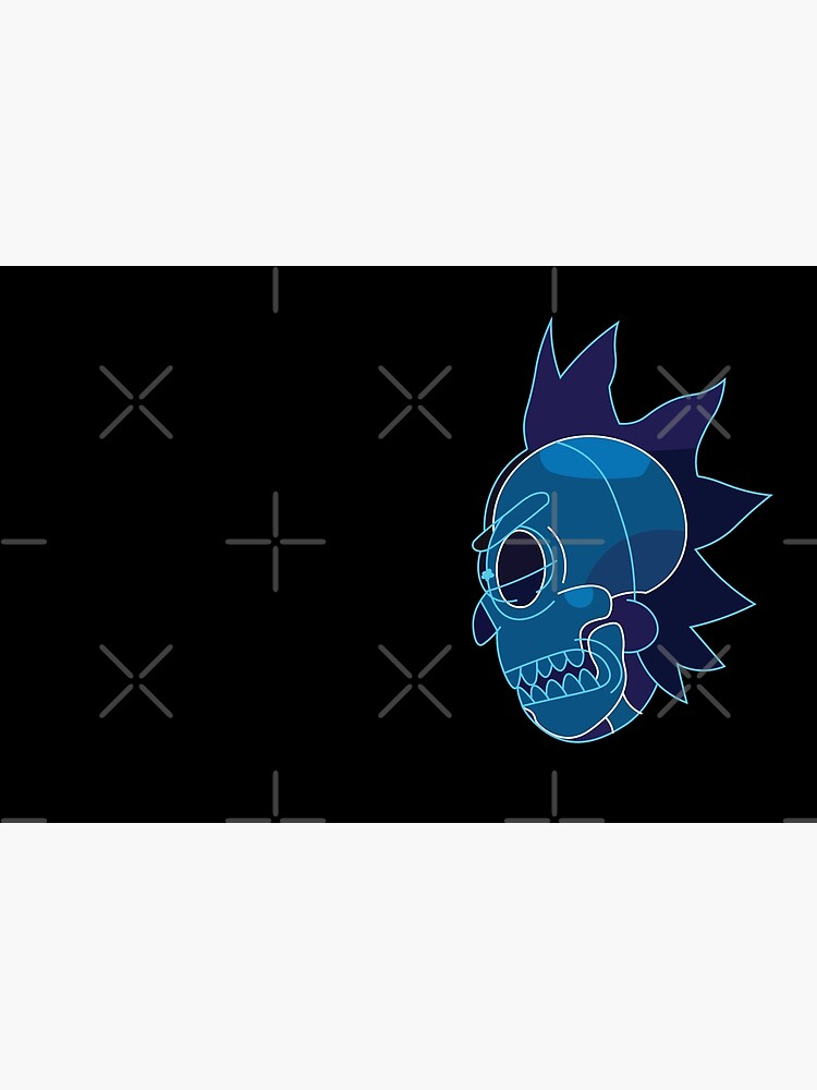Rick Sanchez head X-Ray from Rick and Morty ™ by AmpersandCuster