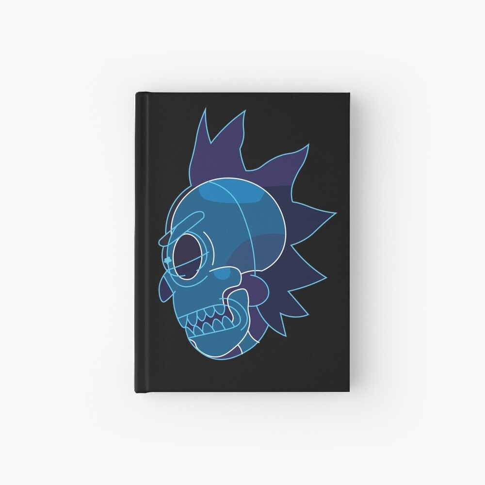 Rick Sanchez head X-Ray from Rick and Morty ™ Hardcover Journal